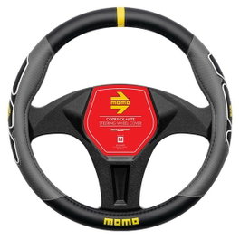 Momo Housse de volant FUN Noir-Gris 38-39cm