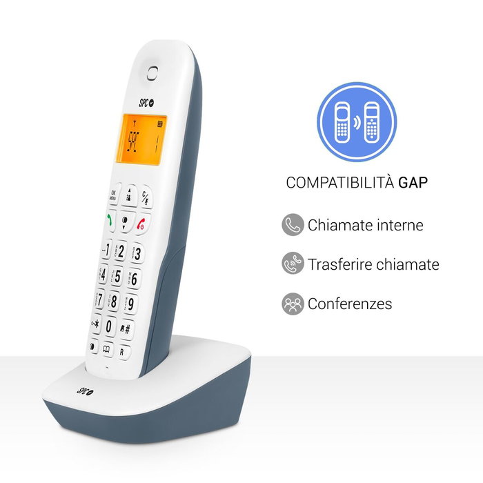 Téléphone fixe SPC 7300AS Blanc