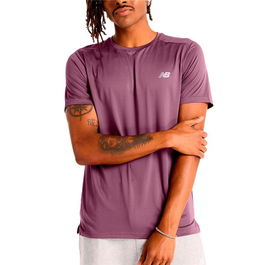 T-shirt à manches courtes homme New Balance Sport Essentials Violet 15-16 Ans