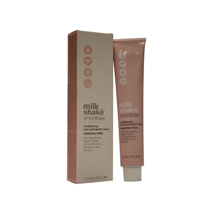 Milk Shake Smoothies Teinture capillaire semi-permanente 7.34 Medium Golden Copper Milk Shake Smoothies Teinture capillaire semi-permanente 7.34 Medium Golden Copper