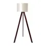 Lampe sur pied "Qinhuangdao-1" OPV-780SGN3438 Bois Tissu Abat-jour Cylindrique Douille E27