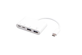 eSTUFF Hub USB-C avec 2 ports USB 3.0 et 2 ports USB-C 3.1