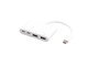 eSTUFF Hub USB-C avec 2 ports USB 3.0 et 2 ports USB-C 3.1