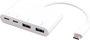 eSTUFF Hub USB-C avec 2 ports USB 3.0 et 2 ports USB-C 3.1