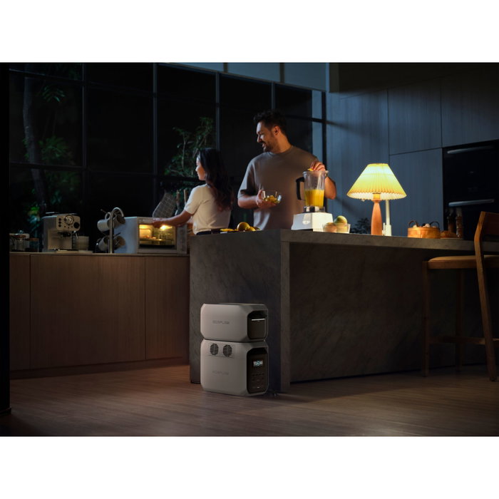 EcoFlow Batterie supplémentaire intelligente DELTA 3 1024 Wh LiFePO4 EcoFlow Batterie supplémentaire intelligente DELTA 3 1024 Wh LiFePO4