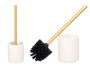 Berilo Escobillero en Poliresine Blanc 10 x 35 x 10 cm (Set de 6)