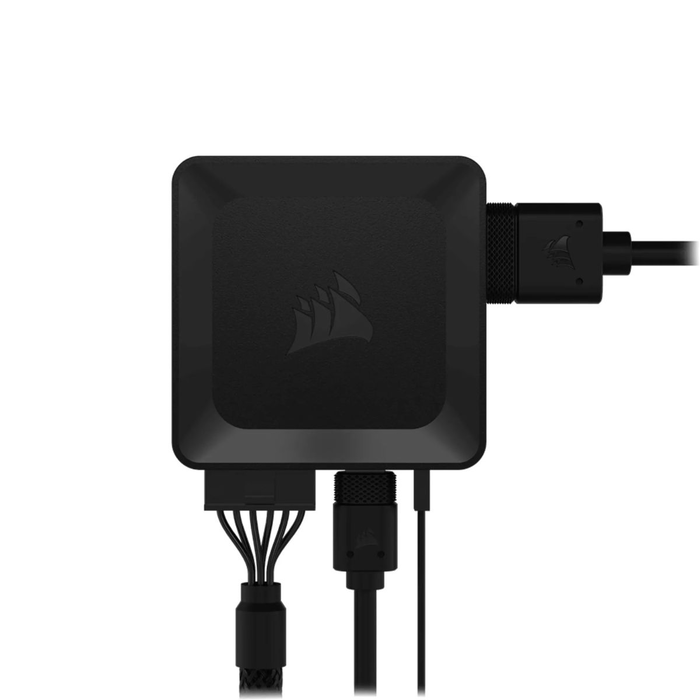 Corsair CL-9011116-WW - Kit d'éclairage et hub système iCUE LINK pour ordinateur, Noir Corsair CL-9011116-WW - Kit d'éclairage et hub système iCUE LINK pour ordinateur, Noir