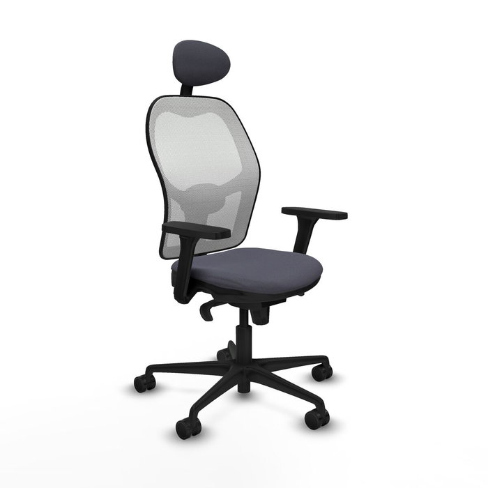 Piqueras y Crespo Chaise de Bureau Jorquera 3D036N1 Gris foncé Piqueras y Crespo Chaise de Bureau Jorquera 3D036N1 Gris foncé