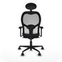 Piqueras y Crespo Chaise de Bureau Jorquera 3D036N1 Gris foncé