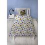 Pokémon Parure de lit réversible Pikachu et Starter - Gris - 2 pièces