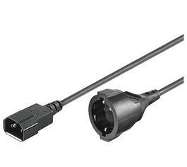 MicroConnect Cordon d'alimentation C14 vers Schuko 2m