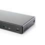 Alogic DV4 Quad Display Docking Station 14-en-1 USB-C PD Space Grey