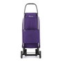 Rolser I-Max MF4 Chariot de Courses Aluminium 2/4 Roues Sac 43L Format Sac à Dos Pliable - More