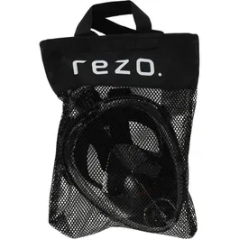 Rezo Masque de Plongée Intégral Taille L/XL en Silicone avec Écran Panoramique, Système Anti-Buée et Support GoPro