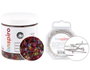 Innspiro Set de paillettes transparentes de 7 mm (120g) et 500 épingles à bout rond