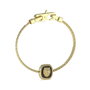 GUESS Pulsera Lion King Dorée en Acier Inoxydable