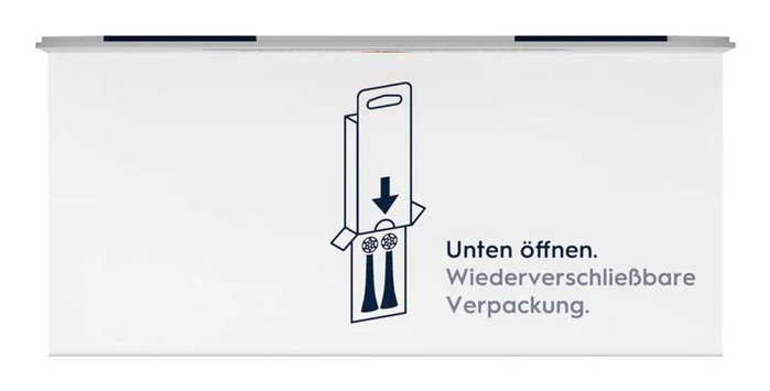 Oral-B Têtes de remplacement iO Ultimate Cleaning, Pack de 6, Blanc
