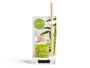 Acorde Mikado Diffuseur 50 ml avec Bâton Bambou Vert 7x17x5 cm Verre et Bois (Set de 12)