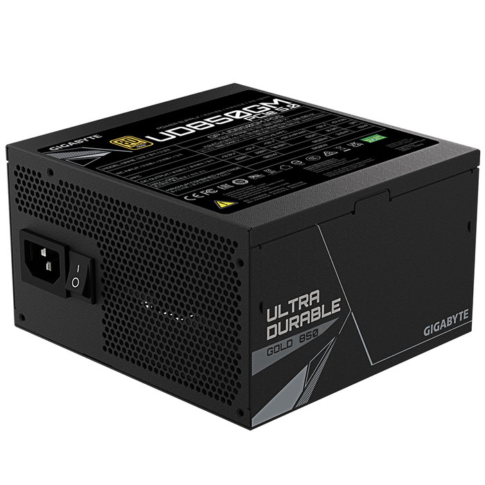 Gigabyte GP-UD850GM PG5 V2 Alimentation 850W 80 PLUS Or ATX v3.1 PCIe 12+4 broches
