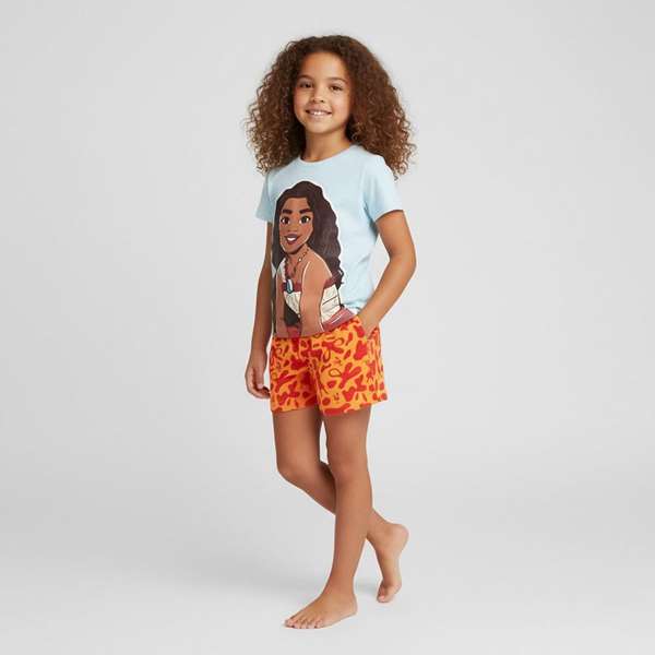 Cerdá Pijama Court Moana 3 Ans - Turquoise (Modèles Assortis) Cerdá Pijama Court Moana 3 Ans - Turquoise (Modèles Assortis)