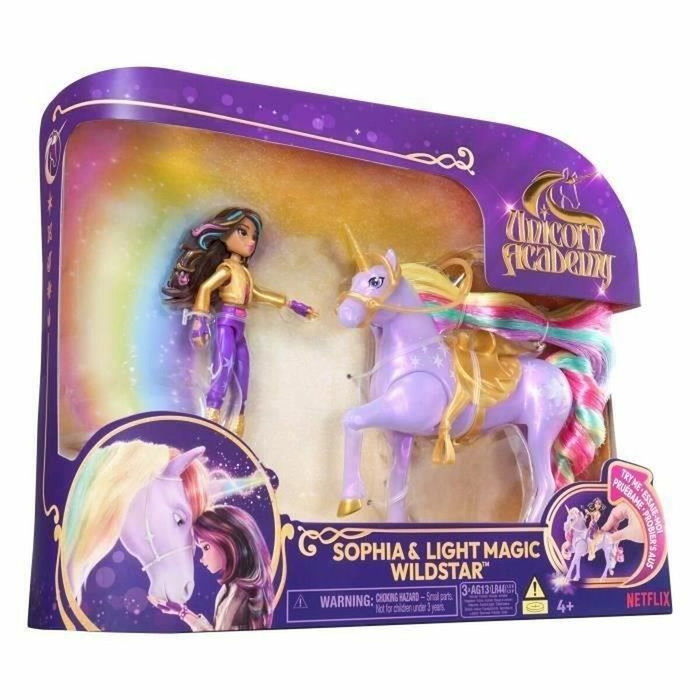 Spin Master Sophia et Wildstar Magic Light - L'École des Licornes