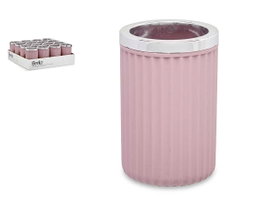 Berilo Vaso Multiuso Plastique Rose 7.5x11.5x7.5 cm (Set de 32)