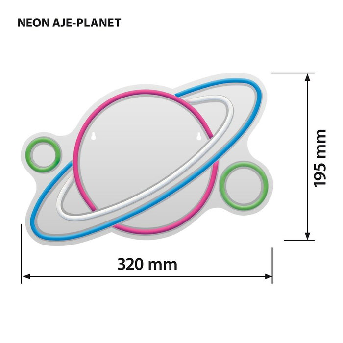 Activejet AJE-NEON PLANET Multicouleur Activejet AJE-NEON PLANET Multicouleur