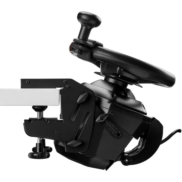 Thrustmaster T128 Pack Volant + Pédalier SimTask Farming - Compatible PC et PS5 - Noir - Simulation Agricole