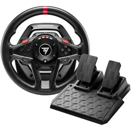 Thrustmaster T128 Pack Volant + Pédalier SimTask Farming - Compatible PC et PS5 - Noir - Simulation Agricole