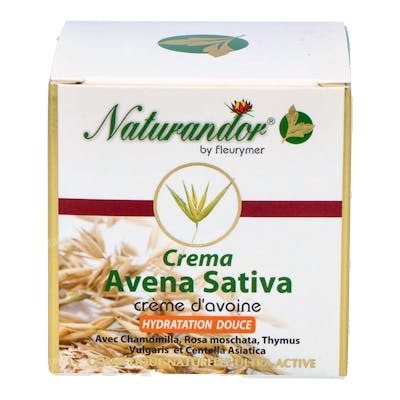 FLEURYMER Crème d'Avoine Sativa 50ml – Soin Apaisant Peaux Sensibles Hydratation FLEURYMER Crème d'Avoine Sativa 50ml – Soin Apaisant Peaux Sensibles Hydratation
