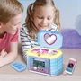 VTech - Boîte à bijoux Kidisecrets - Écran rétroéclairé - Multifonction - Pour enfants de 4 ans et plus - Bleu