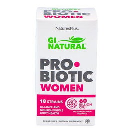 NATURES PLUS GI NATURAL Probiotiques Femme 30 capsules