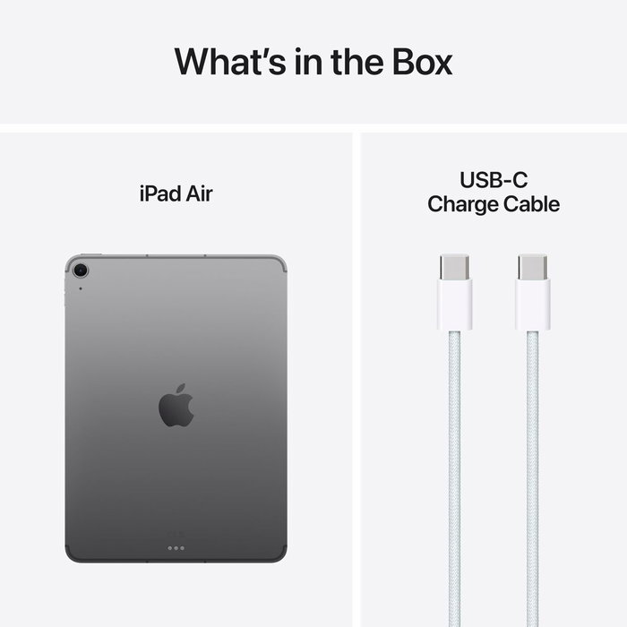 Apple iPad Air M3 11" Wi-Fi + Cellular 128Go Gris sidéral
