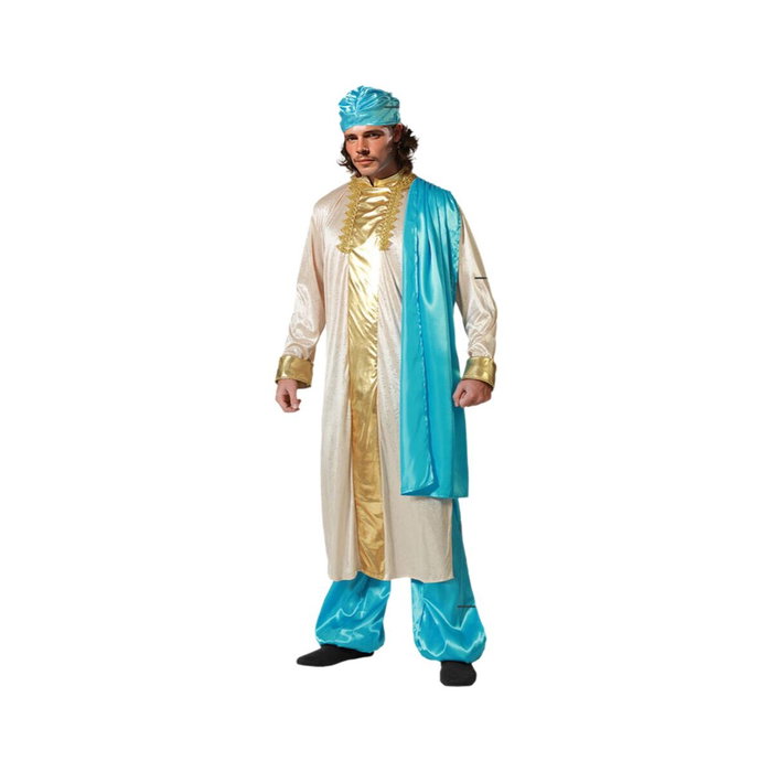 Atosa Déguisement Hindou Homme Adulte Beige avec Turban