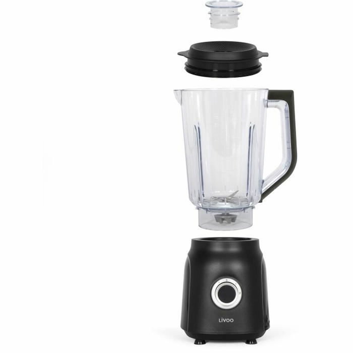 Livoo Blender Dop242n - 1,5 L - Noir Livoo Blender Dop242n - 1,5 L - Noir