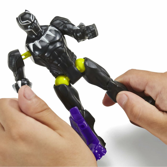 Hasbro MixMashers Black Panther - Figurine 12 cm personnalisable avec accessoires