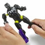 Hasbro MixMashers Black Panther - Figurine 12 cm personnalisable avec accessoires
