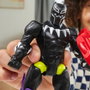 Hasbro MixMashers Black Panther - Figurine 12 cm personnalisable avec accessoires