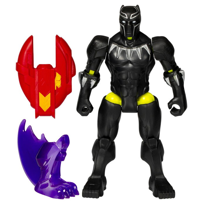 Hasbro MixMashers Black Panther - Figurine 12 cm personnalisable avec accessoires