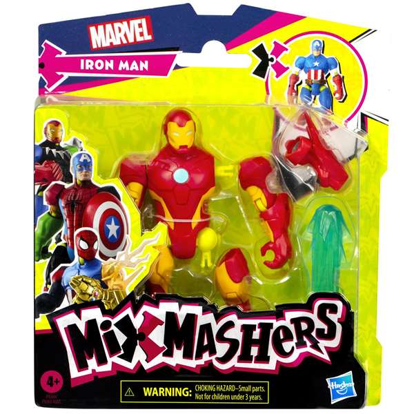Hasbro MixMashers Black Panther - Figurine Marvel de 12 cm personnalisable