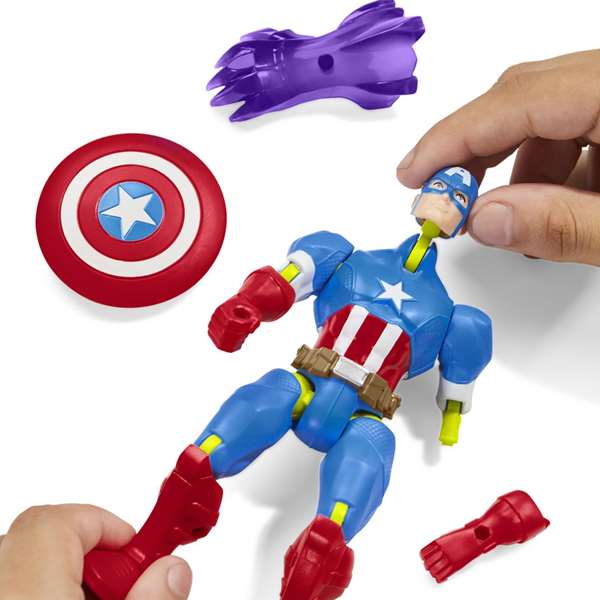 Hasbro MixMashers Black Panther - Figurine Marvel de 12 cm personnalisable