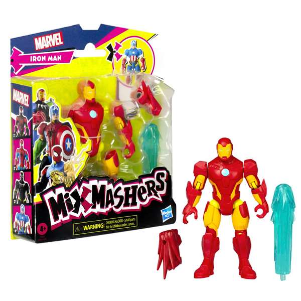 Hasbro MixMashers Black Panther - Figurine Marvel de 12 cm personnalisable