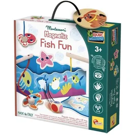 Lisciani Giochi Peche a la ligne - Jeu Montessori en Bois