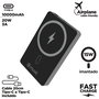 Powerbank Muvit for Change Noir Aluminium 10000 mAh