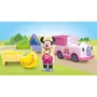 Playmobil Junior 71770 Disney - Figurine Minnie avec Voiturette à Fruits, Set de 8 Pièces, Jouet pour Enfants dès 18 Mois, Fabriqué avec Plastique Biosourcé