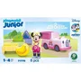 Playmobil Junior 71770 Disney - Figurine Minnie avec Voiturette à Fruits, Set de 8 Pièces, Jouet pour Enfants dès 18 Mois, Fabriqué avec Plastique Biosourcé