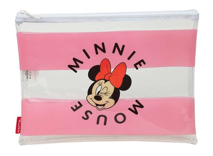 Trousse de toilette enfant Minnie Mouse Beach Rose Transparent Trousse de toilette enfant Minnie Mouse Beach Rose Transparent