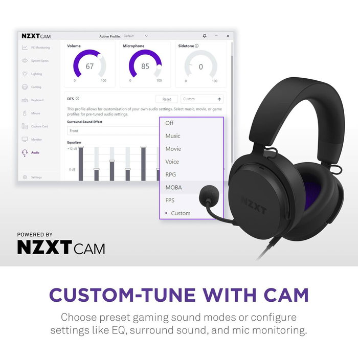 Casque NZXT AP-WCB40-B2 Noir