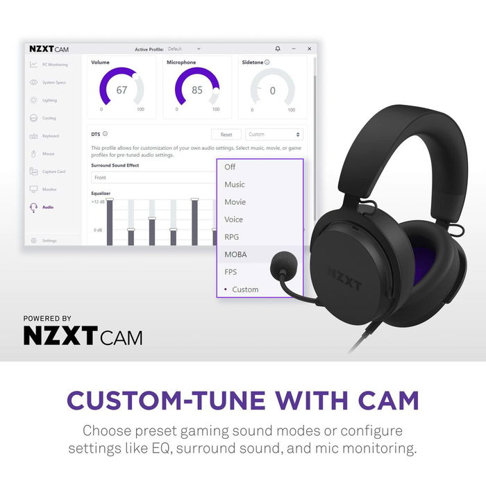 Casque NZXT AP-WCB40-B2 Noir