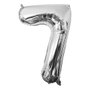 Party Time Ballon Chiffre Argenté 85 cm